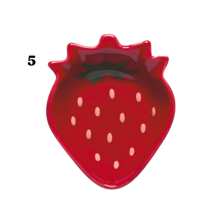 Berry Sweet Shaped Pinch Bowls