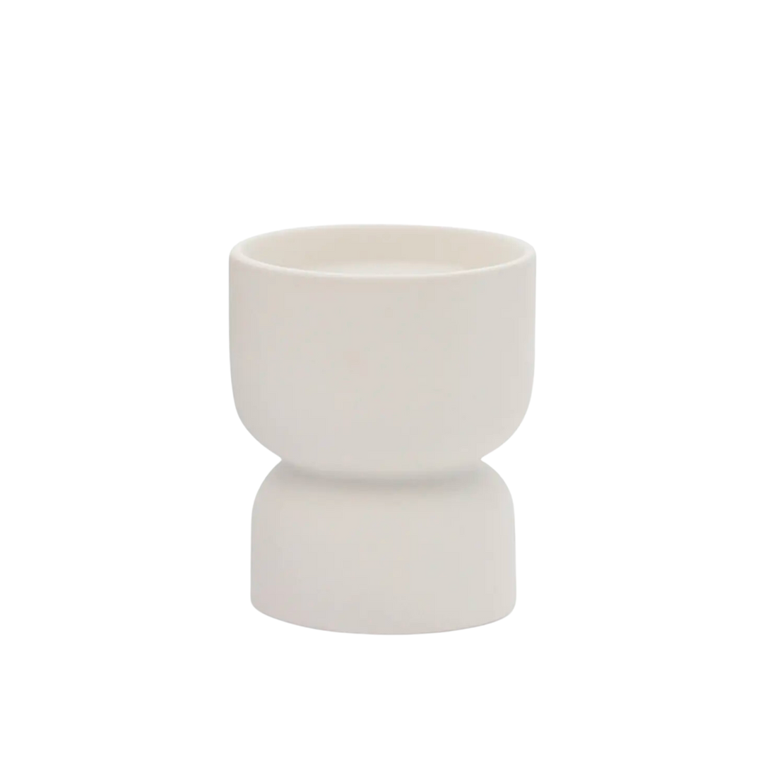 Form 6 oz. Ceramic Hourglass Candle