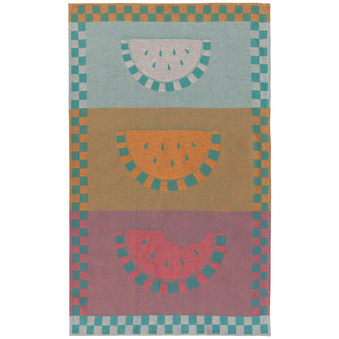 Melon Pop Jacquard Dish Towel