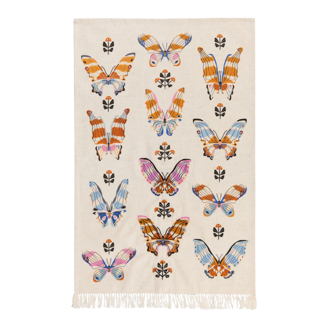 Aurora Embroidered Dishtowel