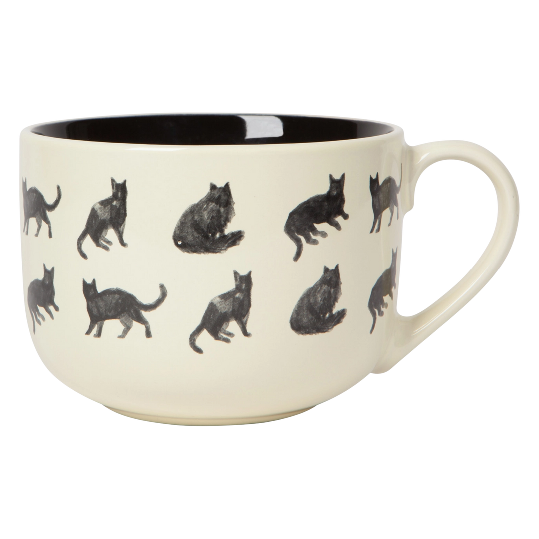Cat Collective Latte Mug