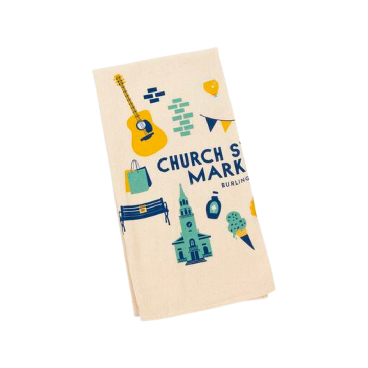 Church Street Marketplace Tea Towel 1