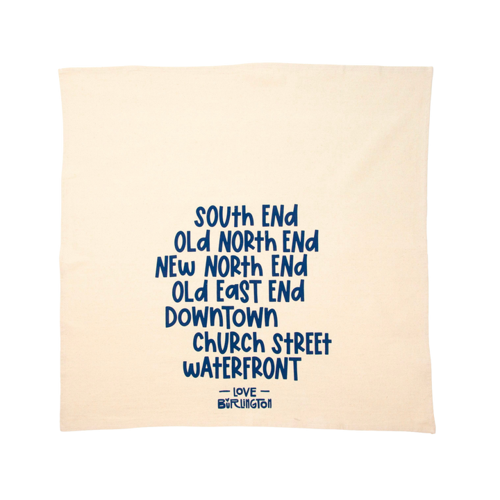 Love Burlington Tea Towel