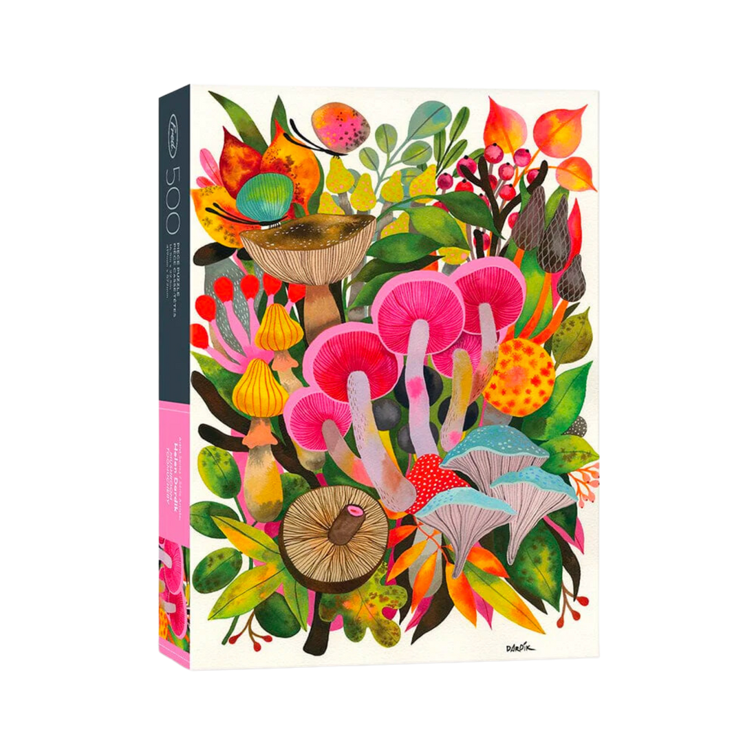 Puzzle 500 PC - Helen Dardik - Mushroom Toomuchery