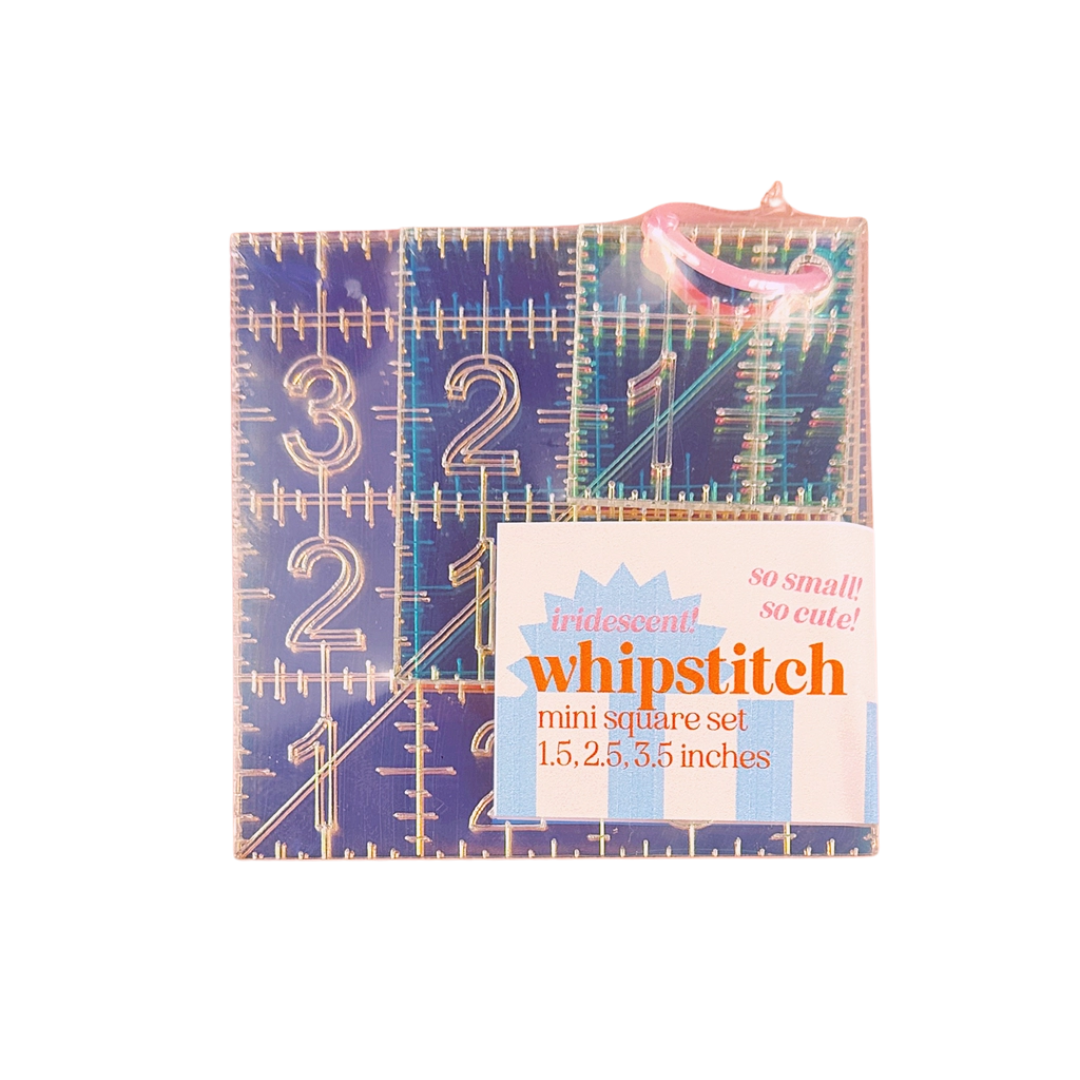 Mini Squares Set - Iridescent Quilting Rulers