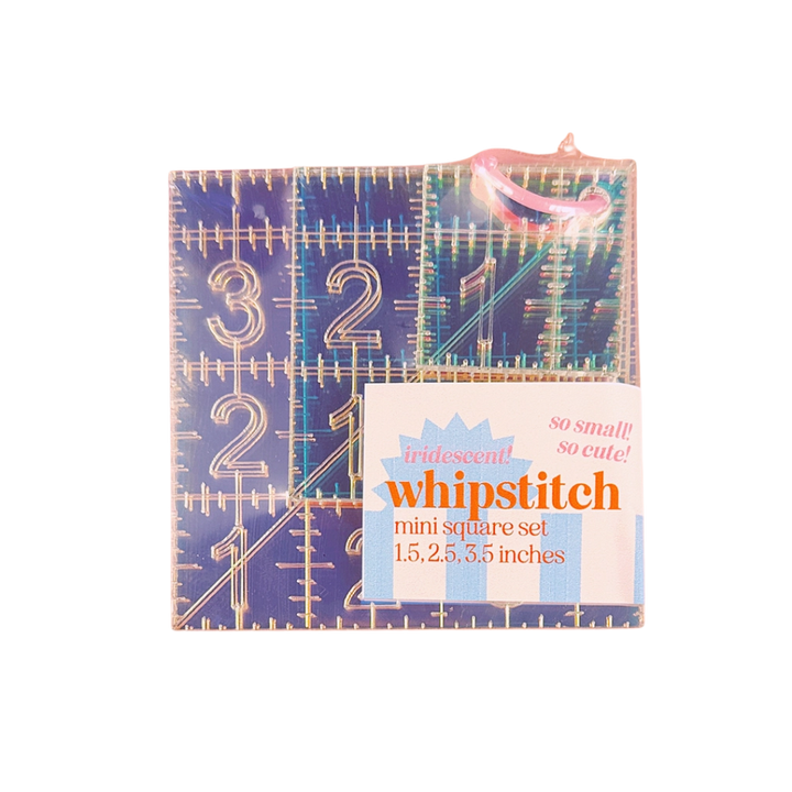 Mini Squares Set - Iridescent Quilting Rulers