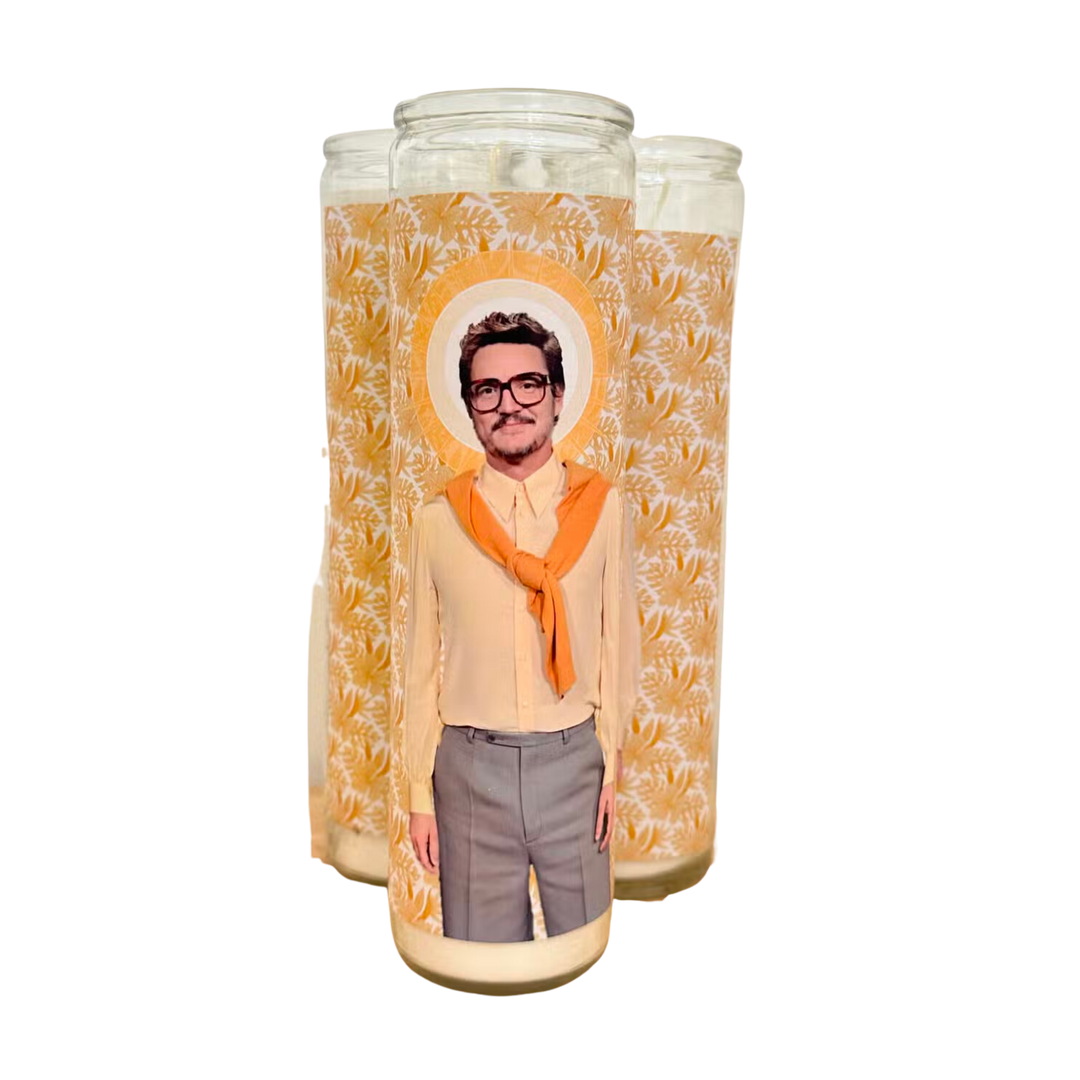 Pedro Pascal Candle