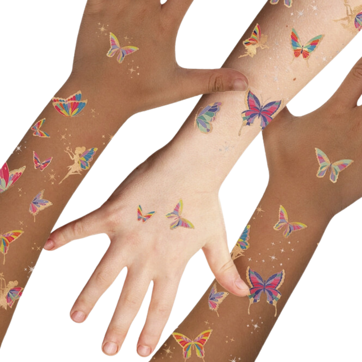 Butterfly Garden4 Temporary Tattoos