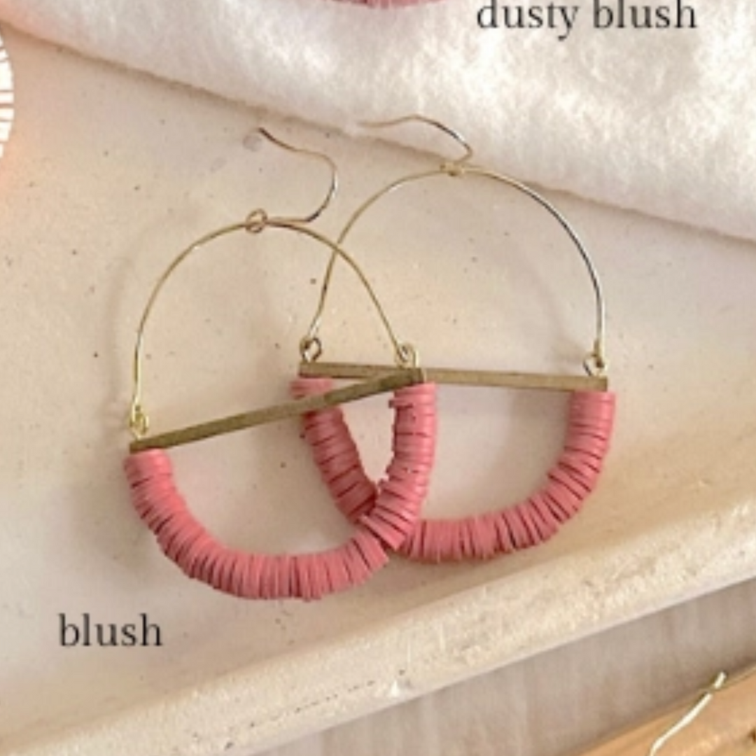 Beaded Terrain Earrings