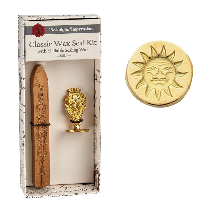 Florentine Brass Stamp Wax Seal Kits