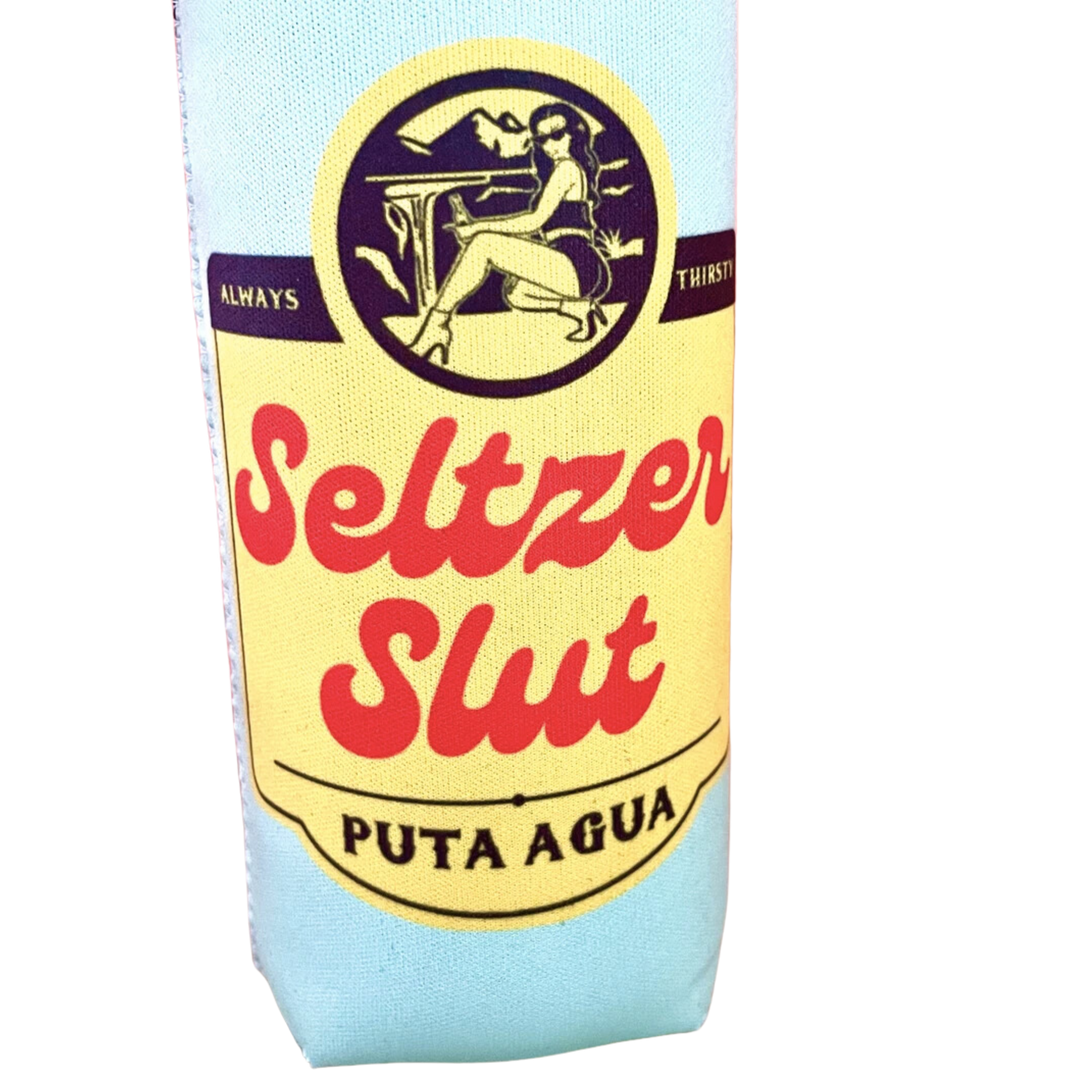 Topo Chico Inspired Seltzer Slut Koozie