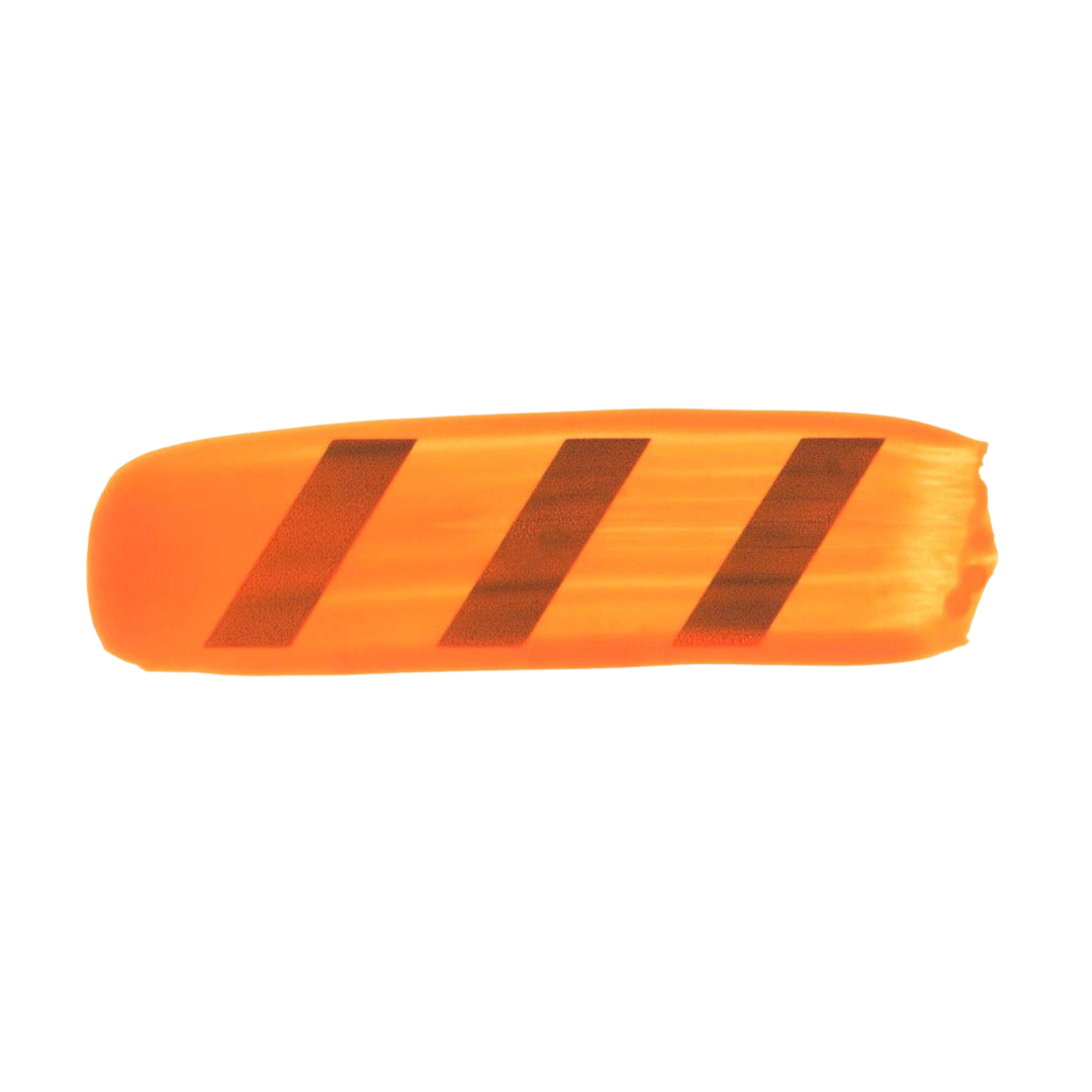 High Flow Fluorescent Orange Acrylic Paint 4oz