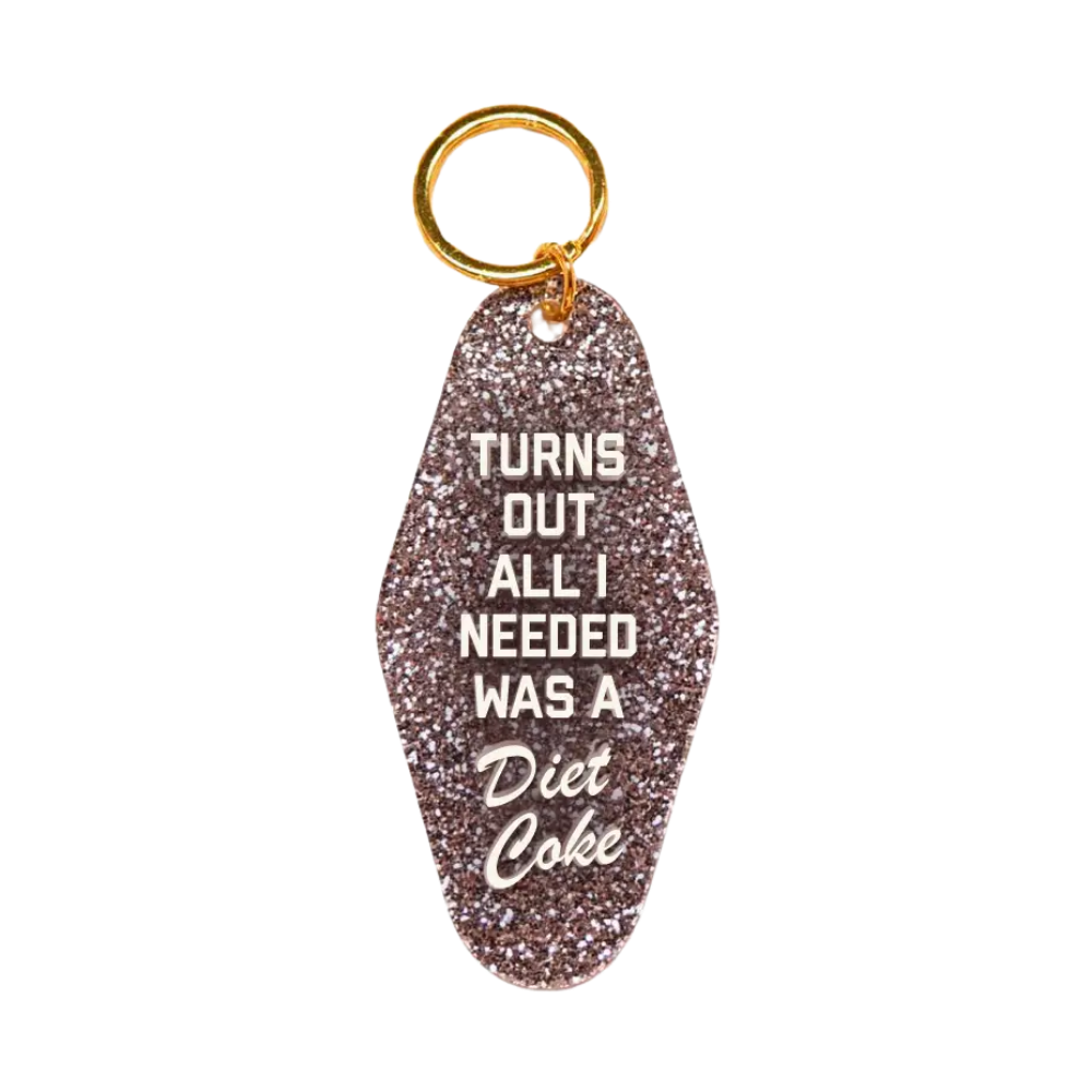 Turns Out All I Needed Was A Diet Coke Keychain
