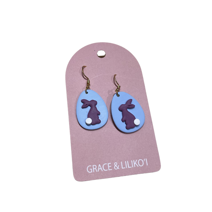 Bunny Egg Earring