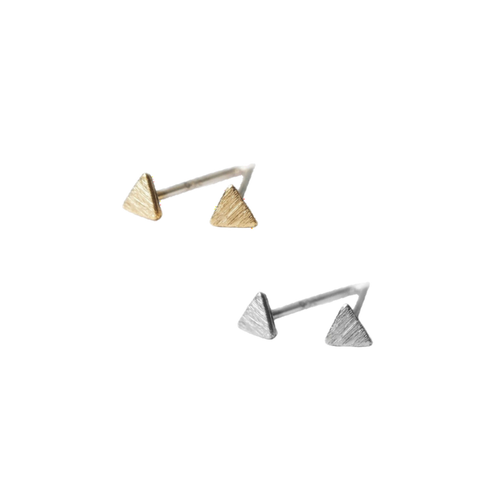 Triangle Stud Earrings