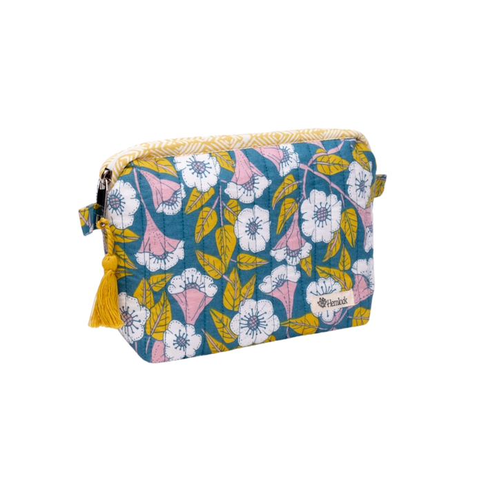 Evangeline Quilted Zipper Pouch