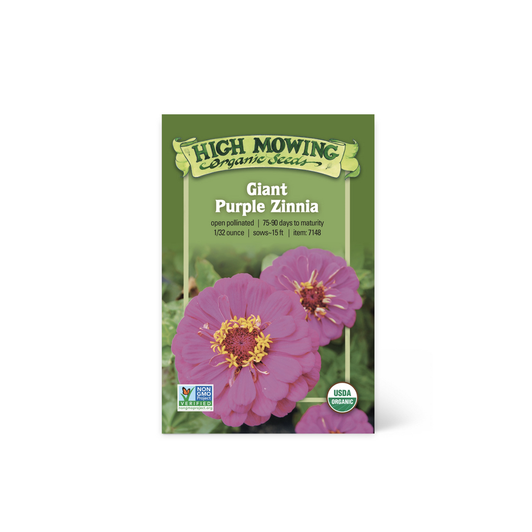 Giant Purple Zinnia 1/32 oz.