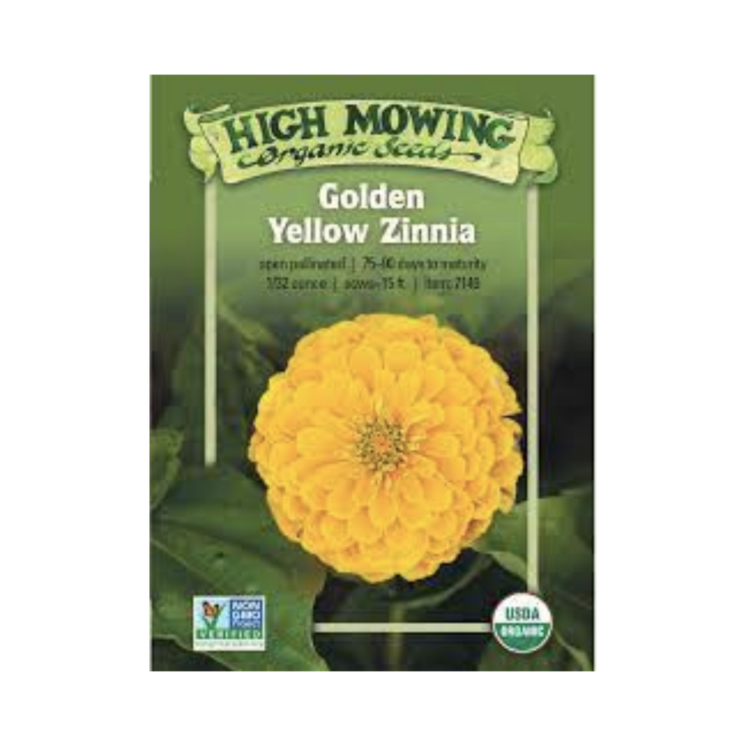 Golden Yellow Zinnia 1/32 oz.