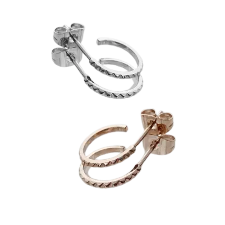 Bitty Spike Hoops