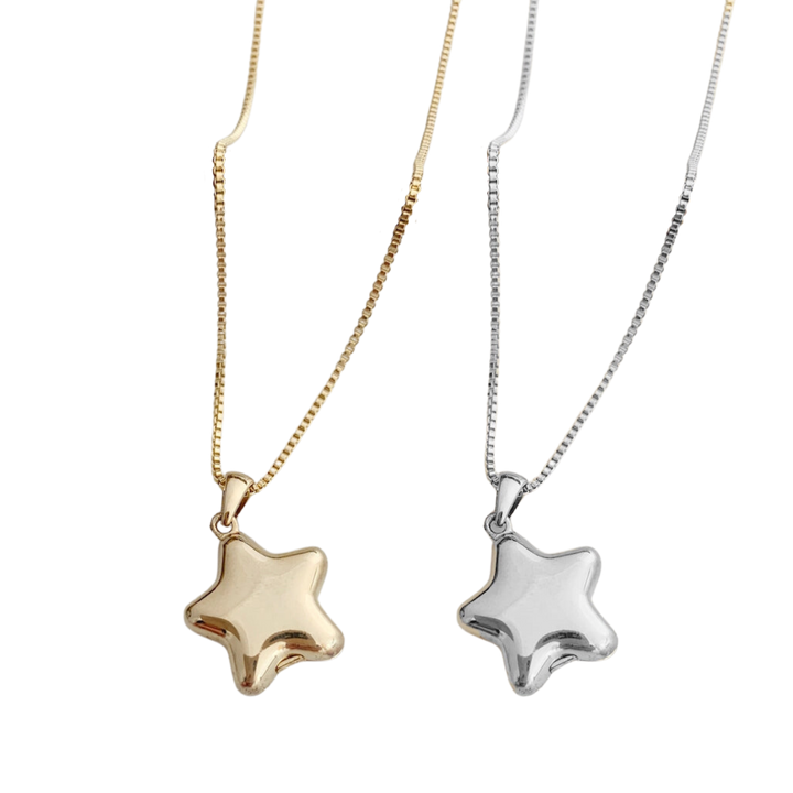 Polly Star Locket Necklace