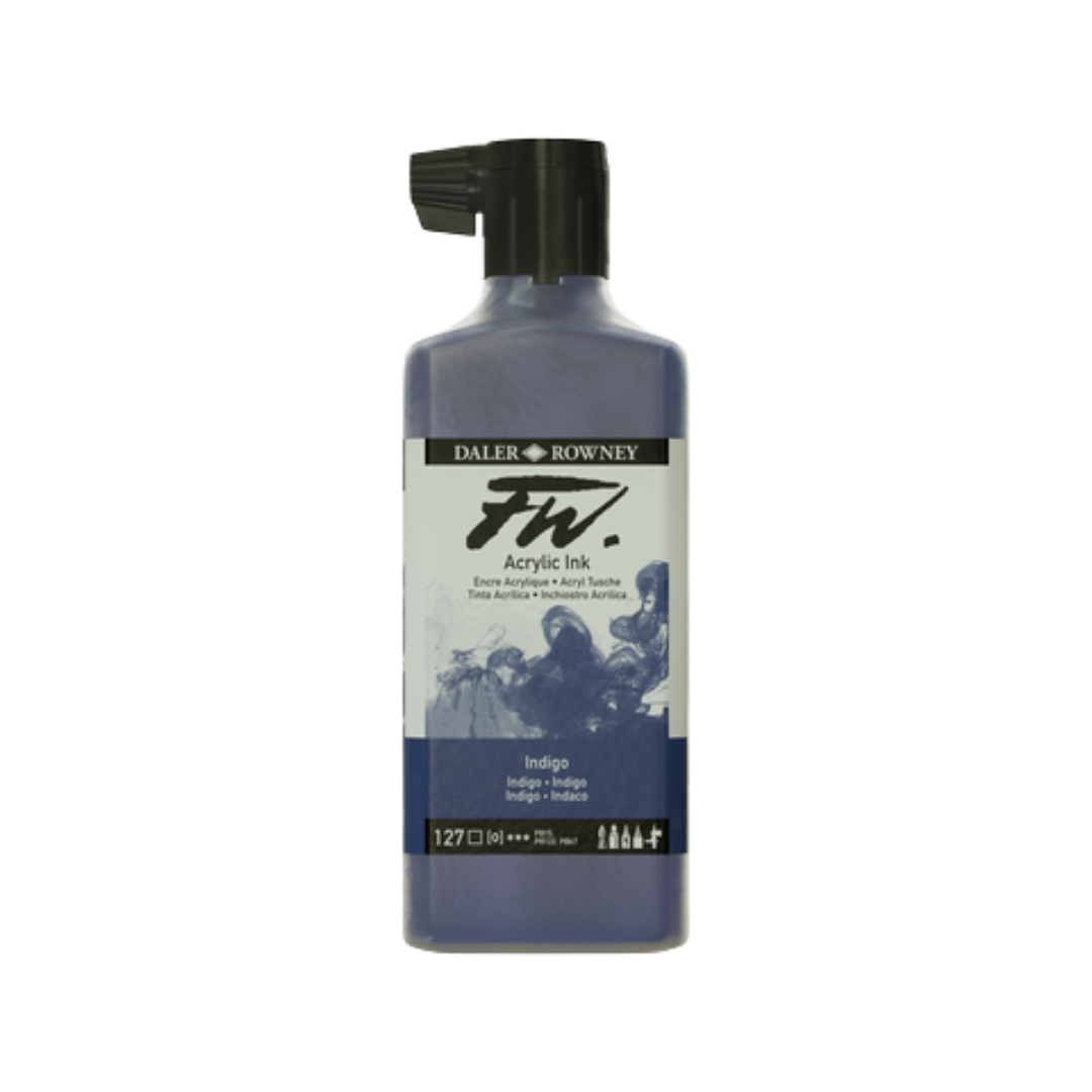 FW Liquid Acrylic Ink 6oz - Indigo