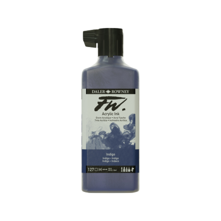 FW Liquid Acrylic Ink 6oz - Indigo