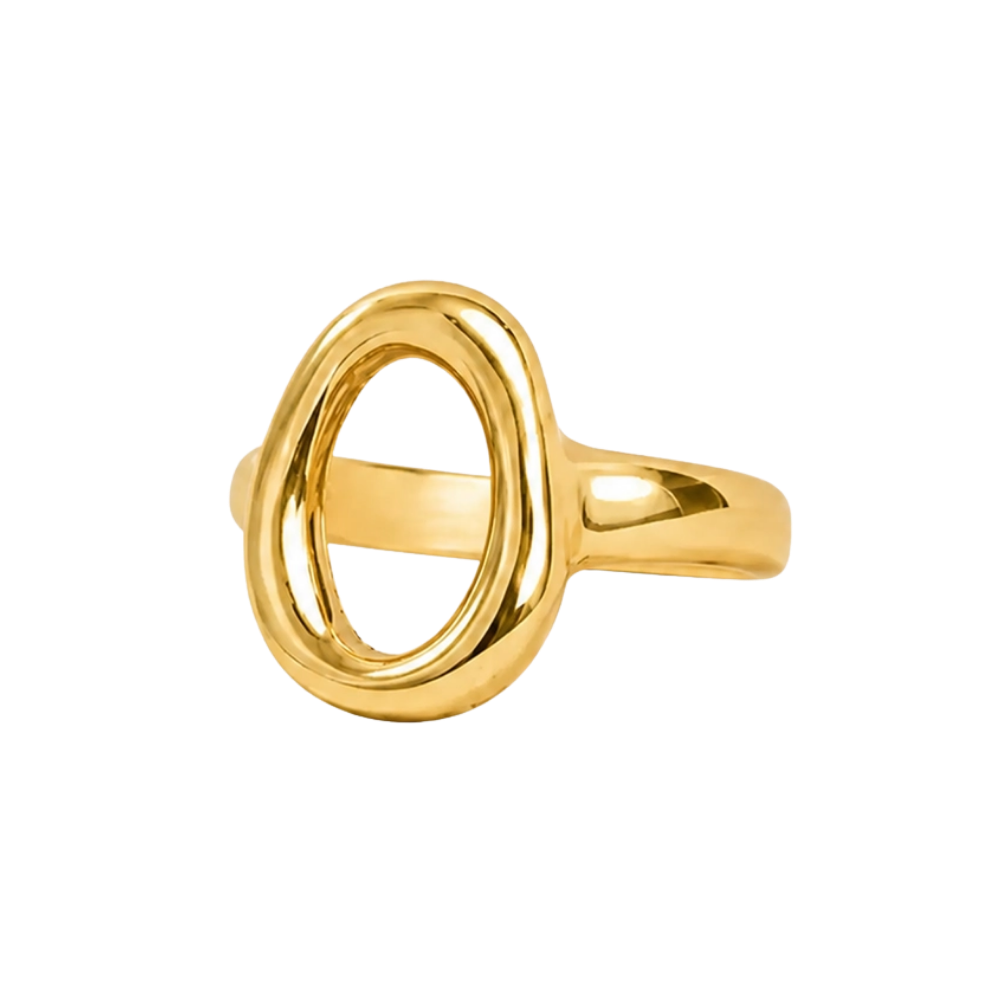 Hollow Gold Ring