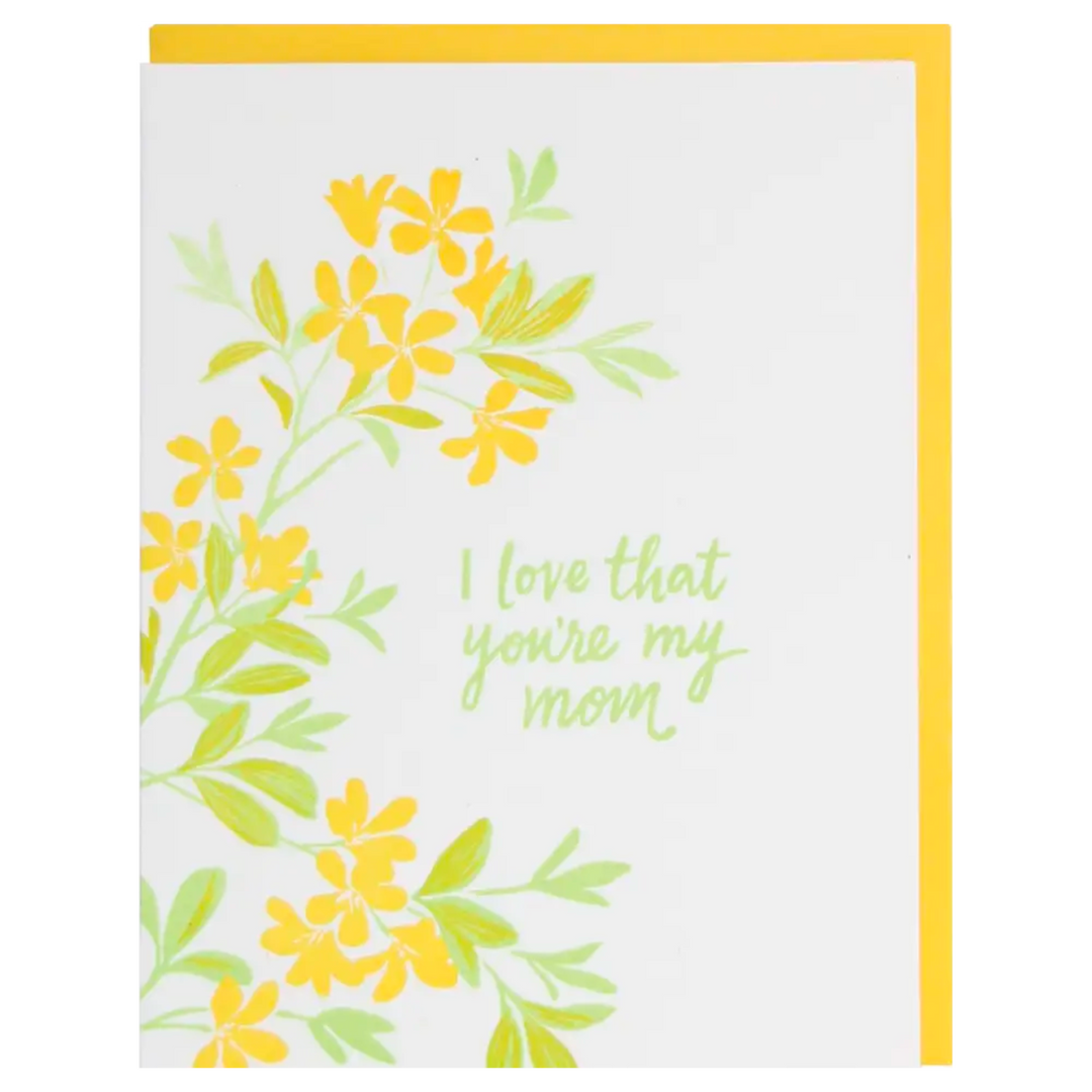 Yellow Blossoms Mother's Day Card