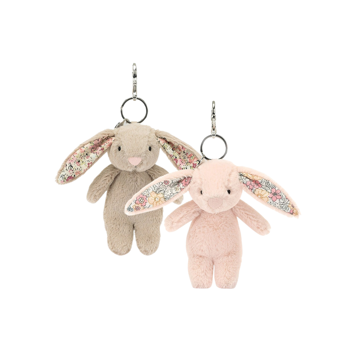 Blossom Bunny Bag Charm