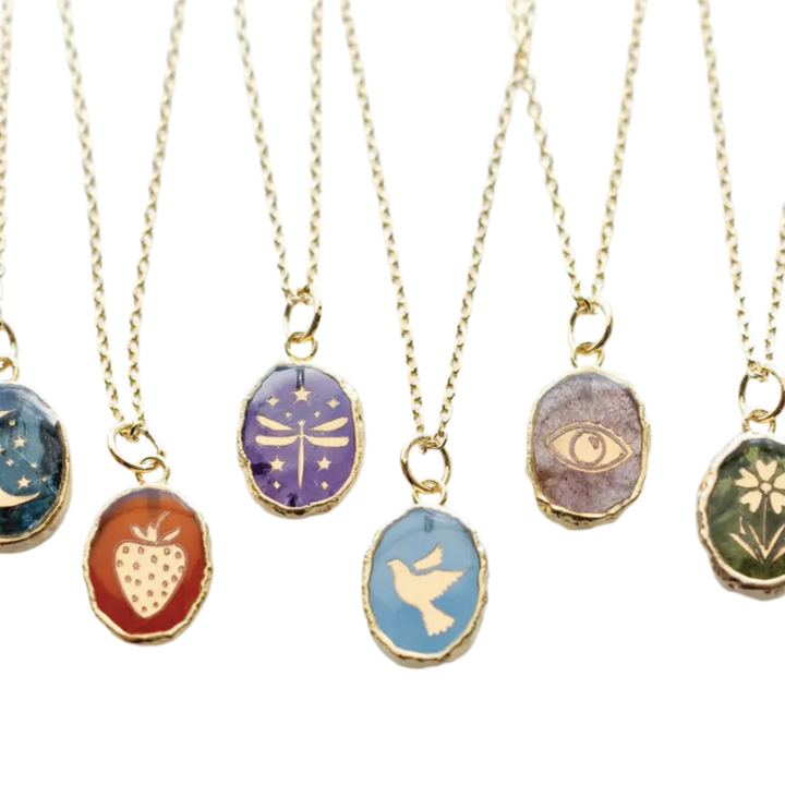 Symbol Stone Necklace