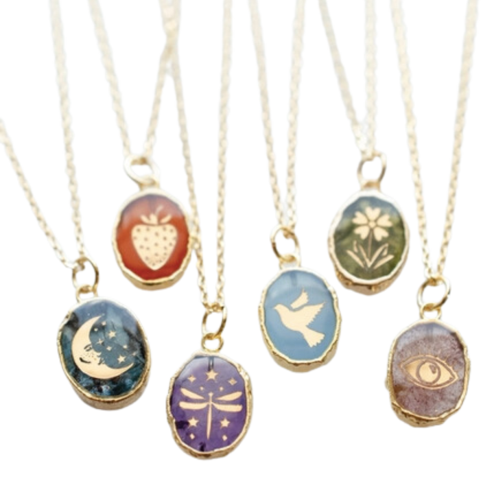 Symbol Stone Necklace