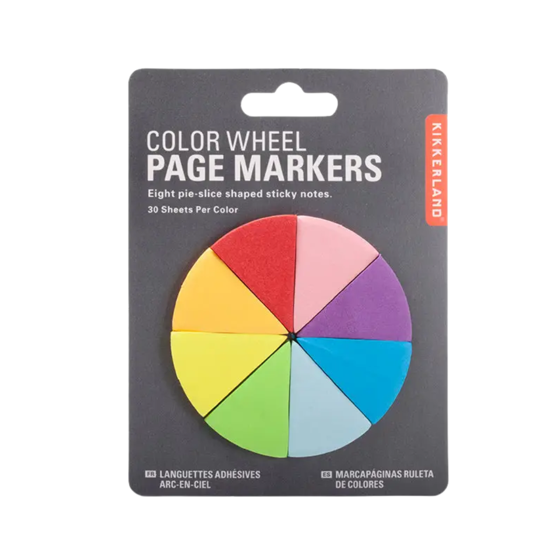 Color Wheel Page Markers