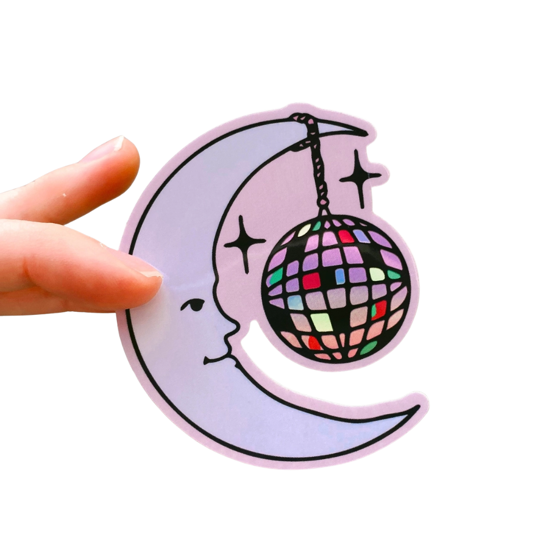 Holographic Disco Sticker