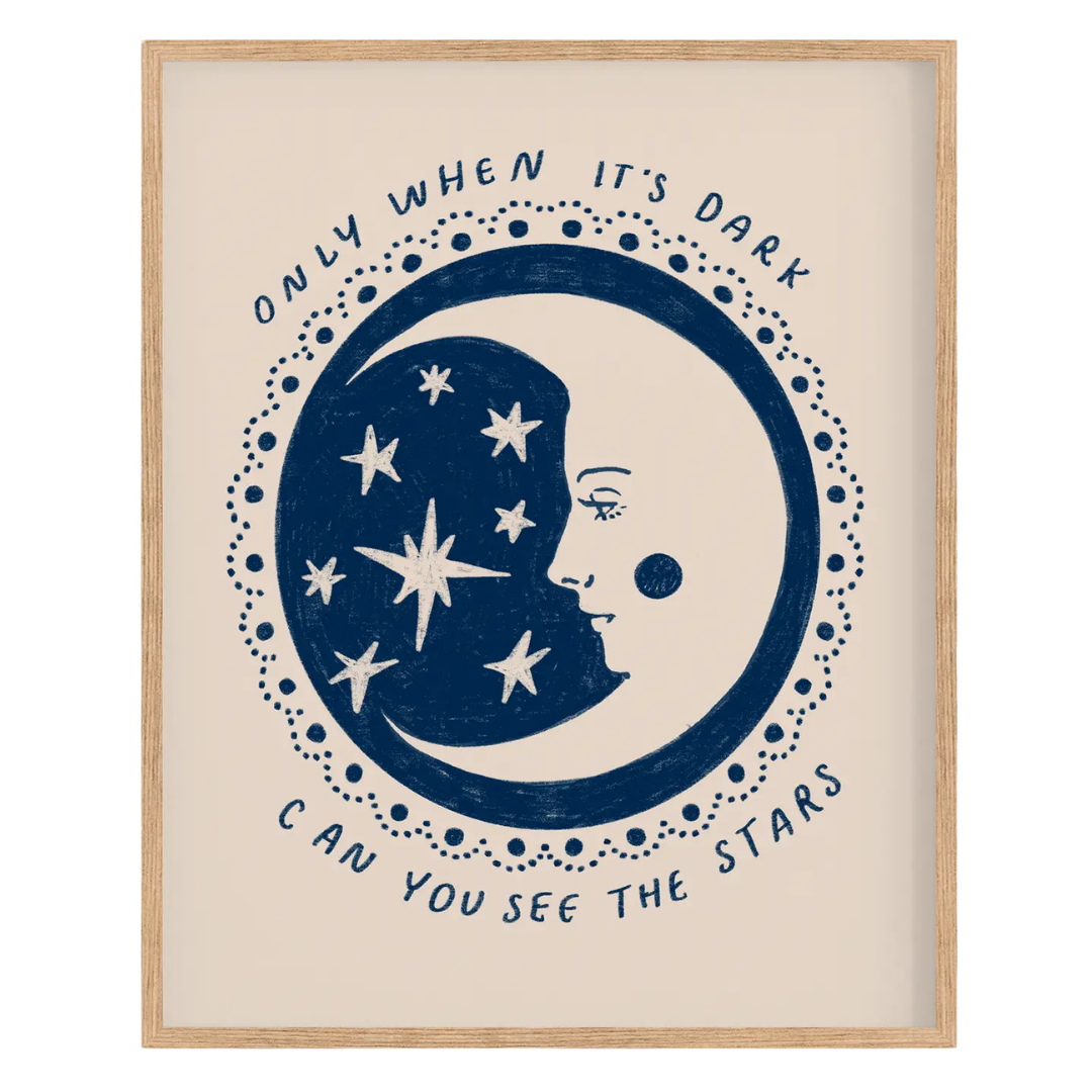 Seek Stars Print
