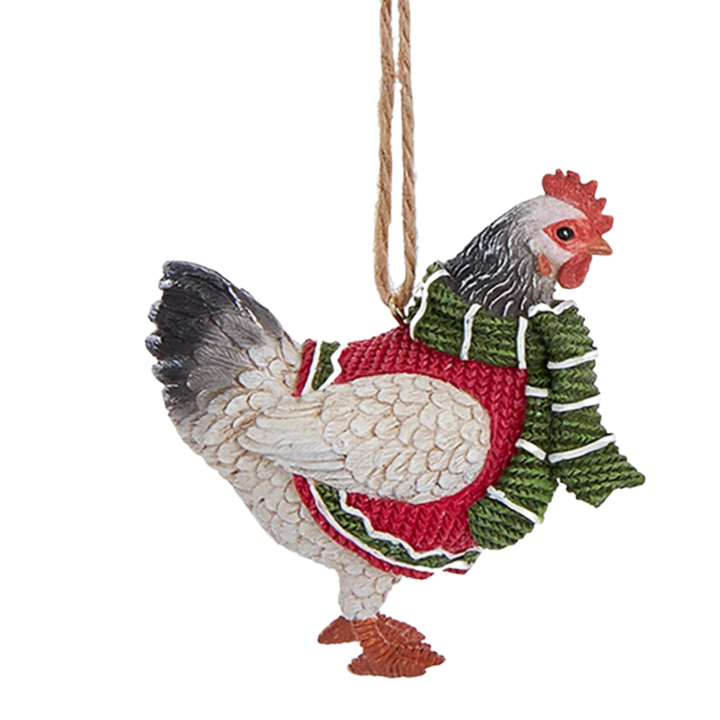 Farm Animal with Sweater + Scarf