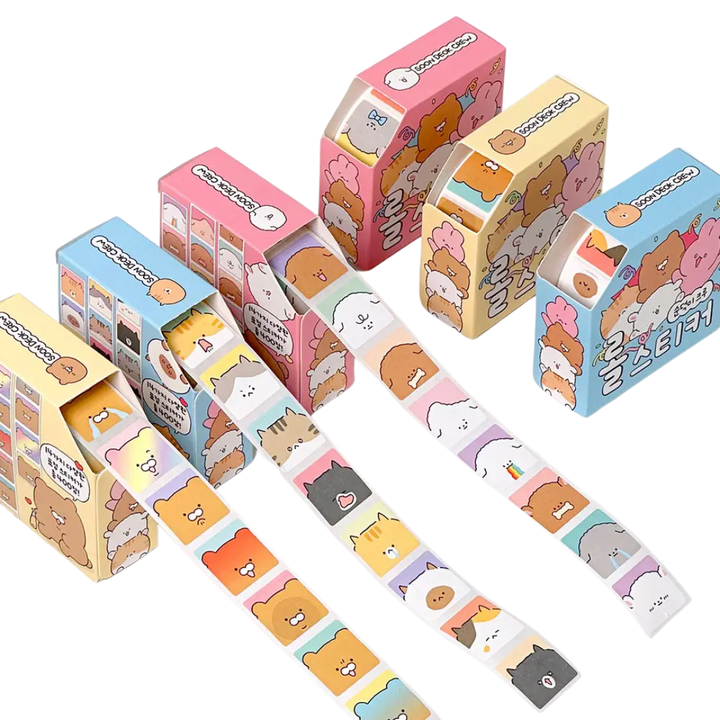 Soondeoki Crew Roll Sticker Pack