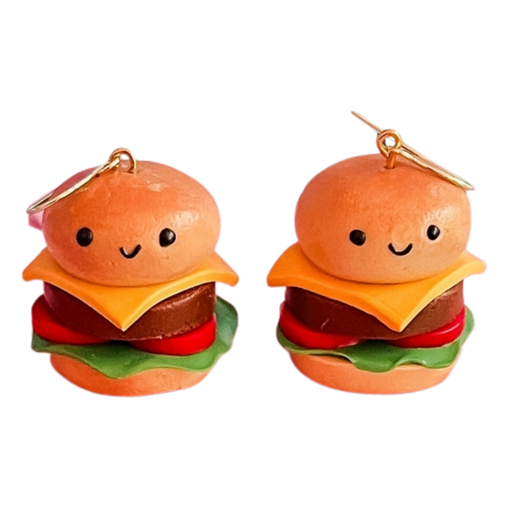 Burger Me Earrings