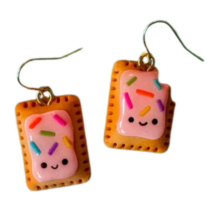 Patricia Pop Tart Earrings | Clay Earrings