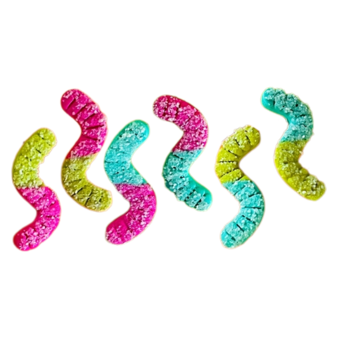 Pip’s Sour Gummy Worm Earrings