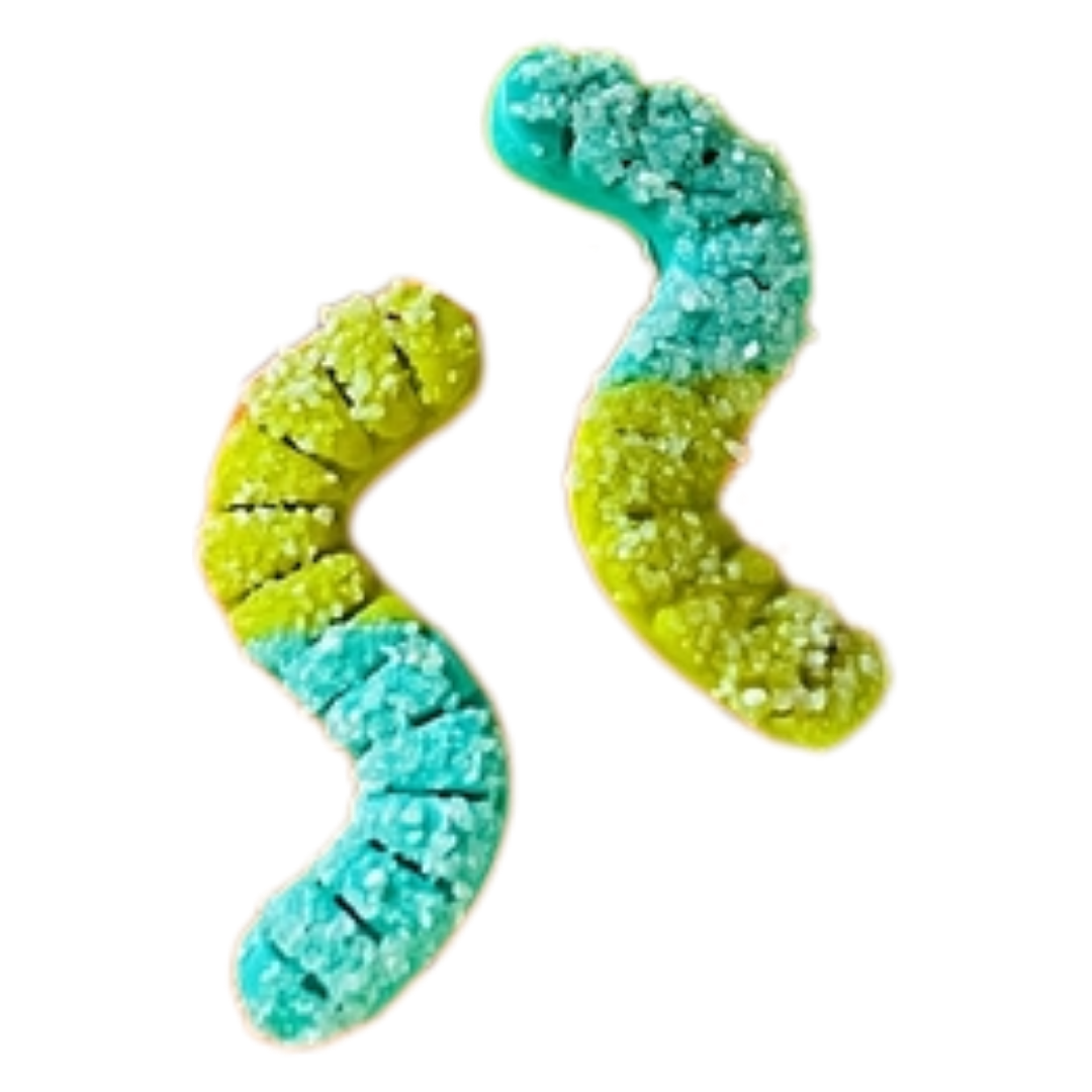 Pip’s Sour Gummy Worm Earrings