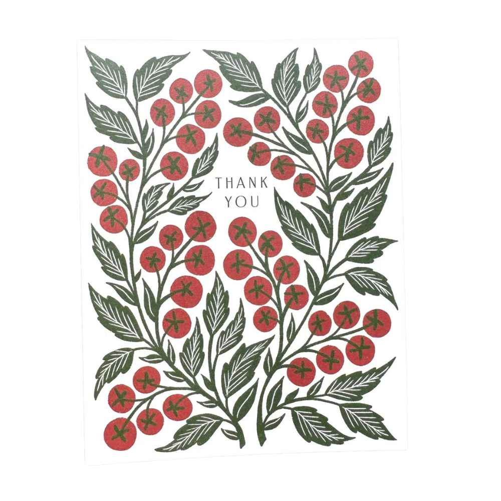 Thank You, Offset Printed Card