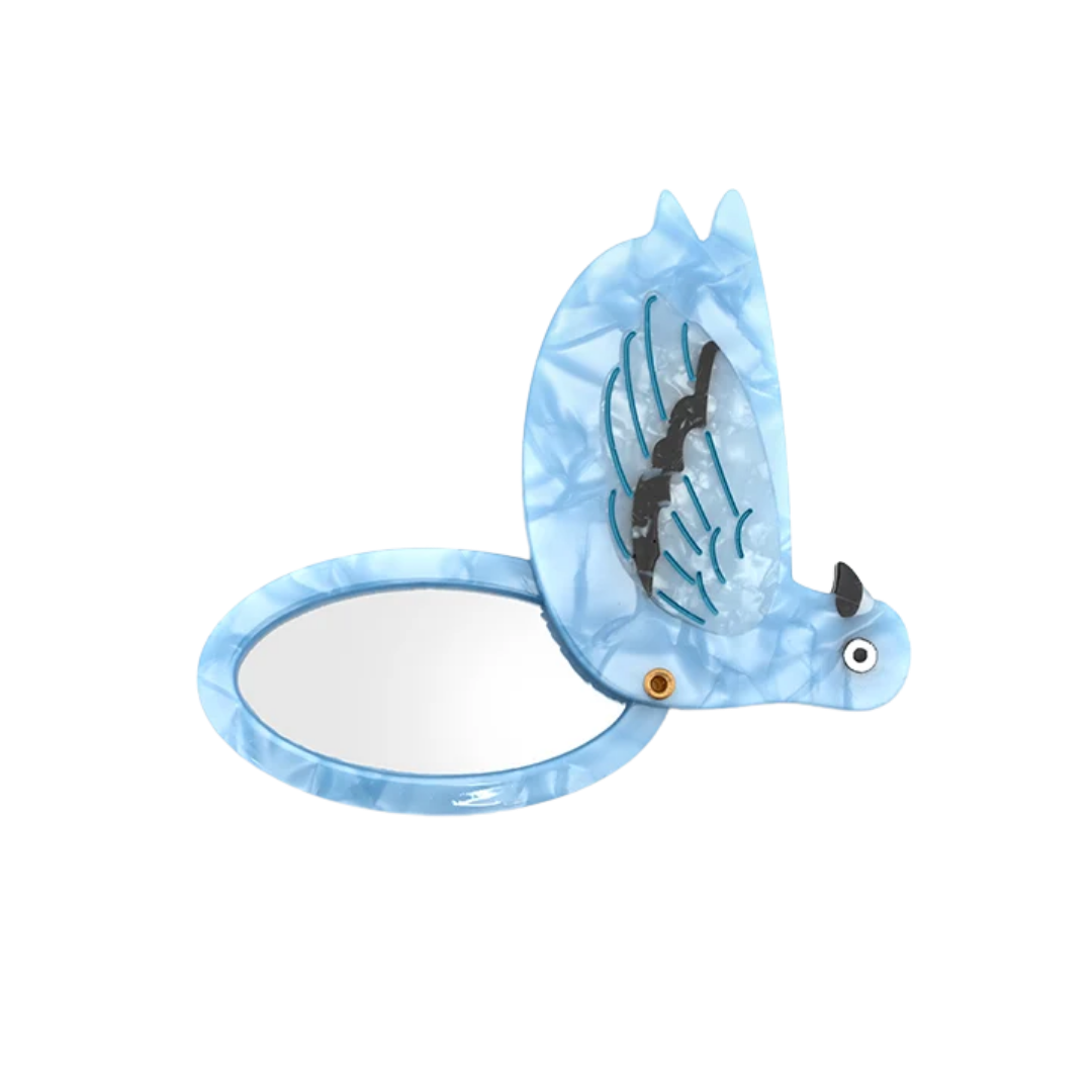 Swing-Hinge Folding Compact Mirror - Pigeon