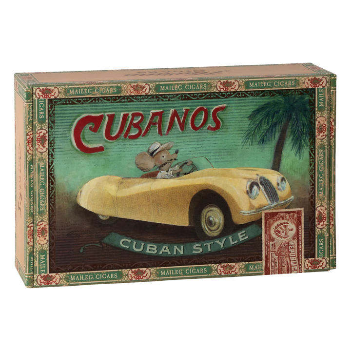 Grandma & Grandpa Mice in Cigarbox