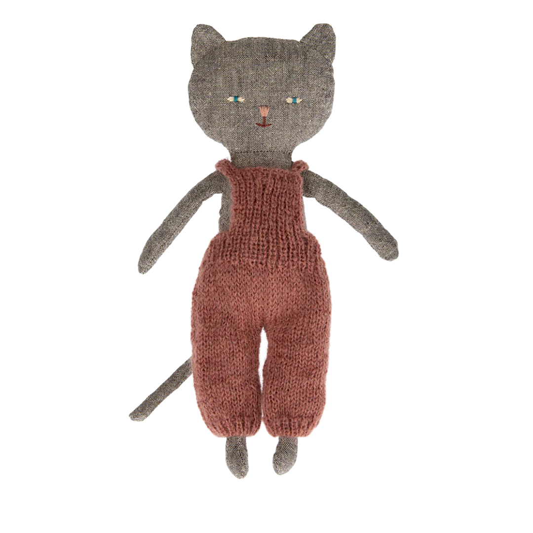 Chatons Kitten in Overalls