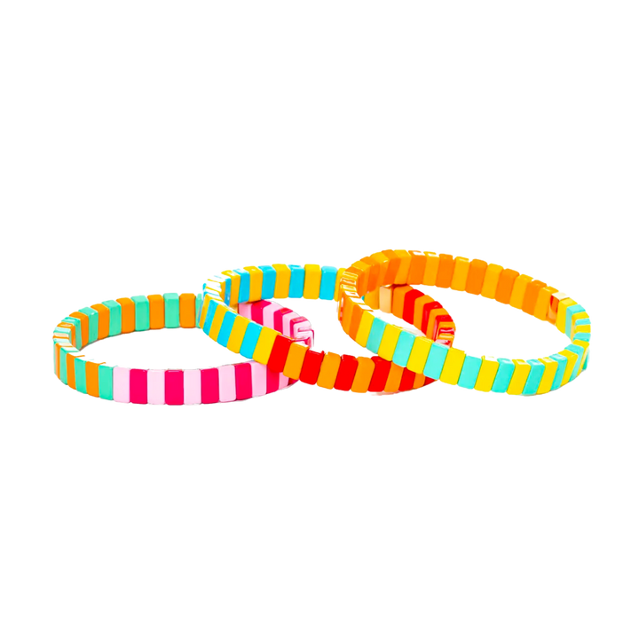 Tutti Fruiti Tile Bracelets