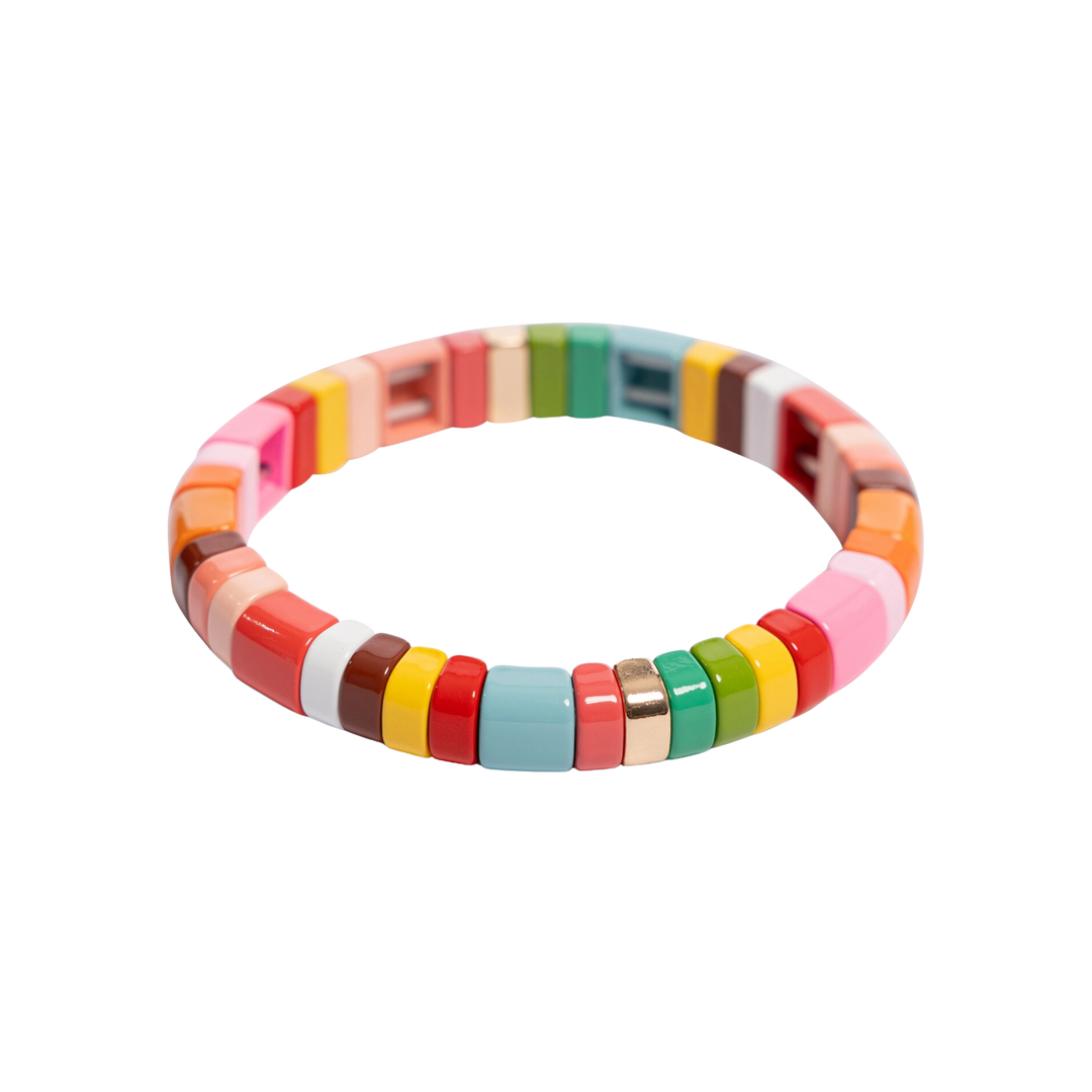 Sugar Stripe Tile Bracelets