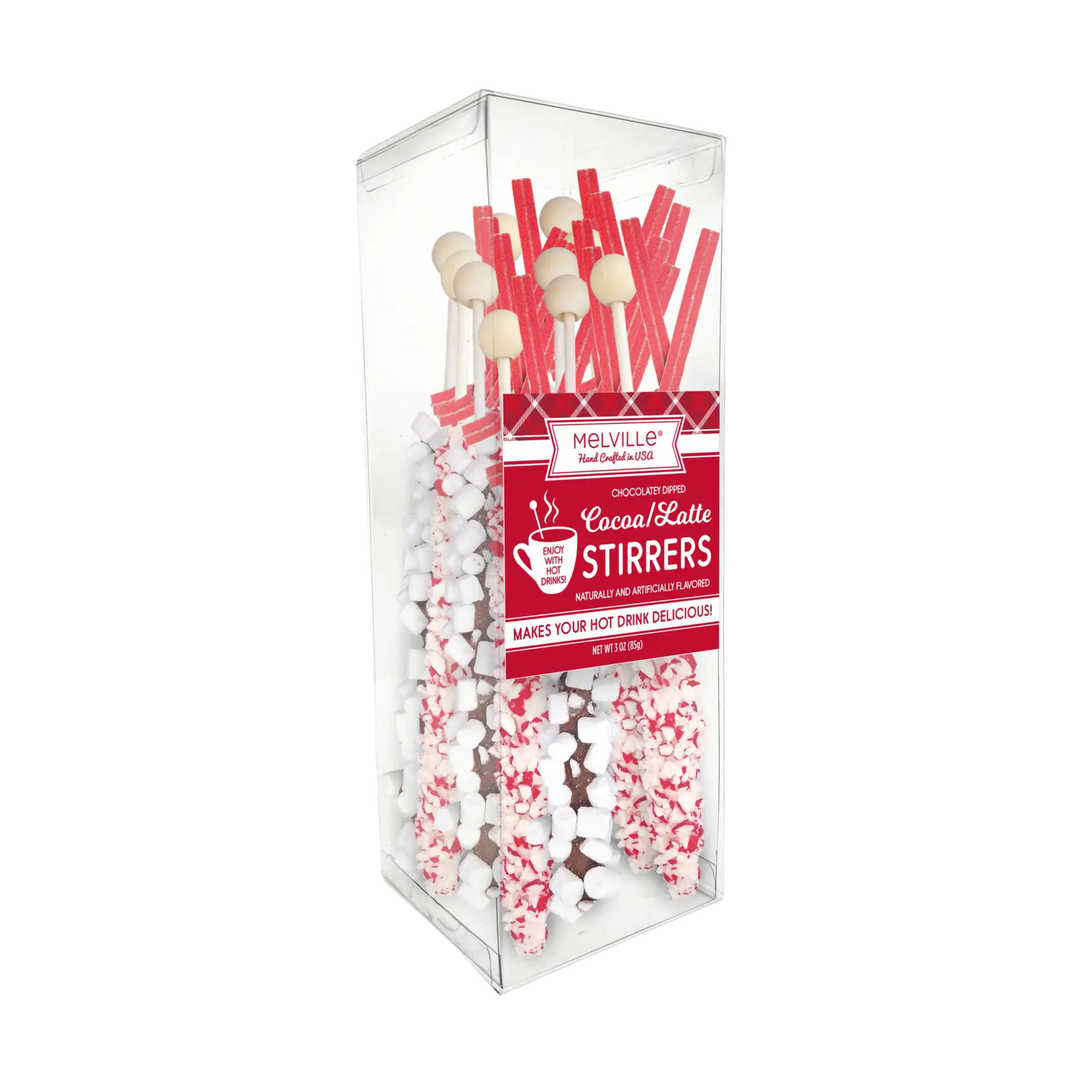 Mini Marshmallow & Peppermint Stirrers