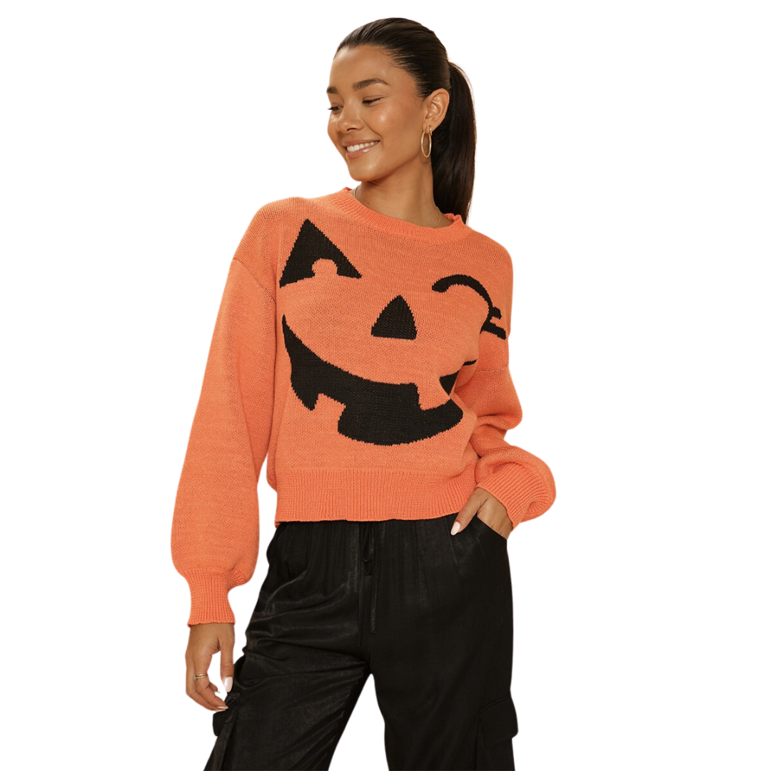 Pumpkin Halloween Sweater