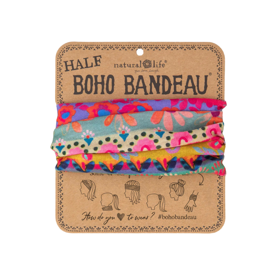 Half Boho Bandeau Headband