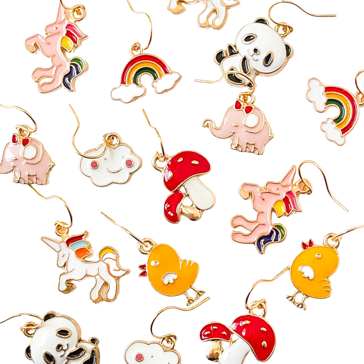 Tiny Cute Charm Earrings